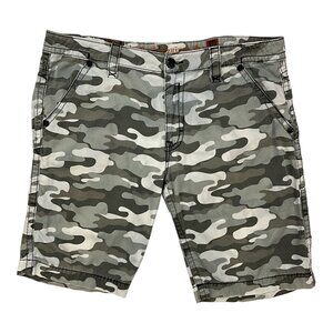 Rock Revival Camo Walkshort Shorts 40 Gray